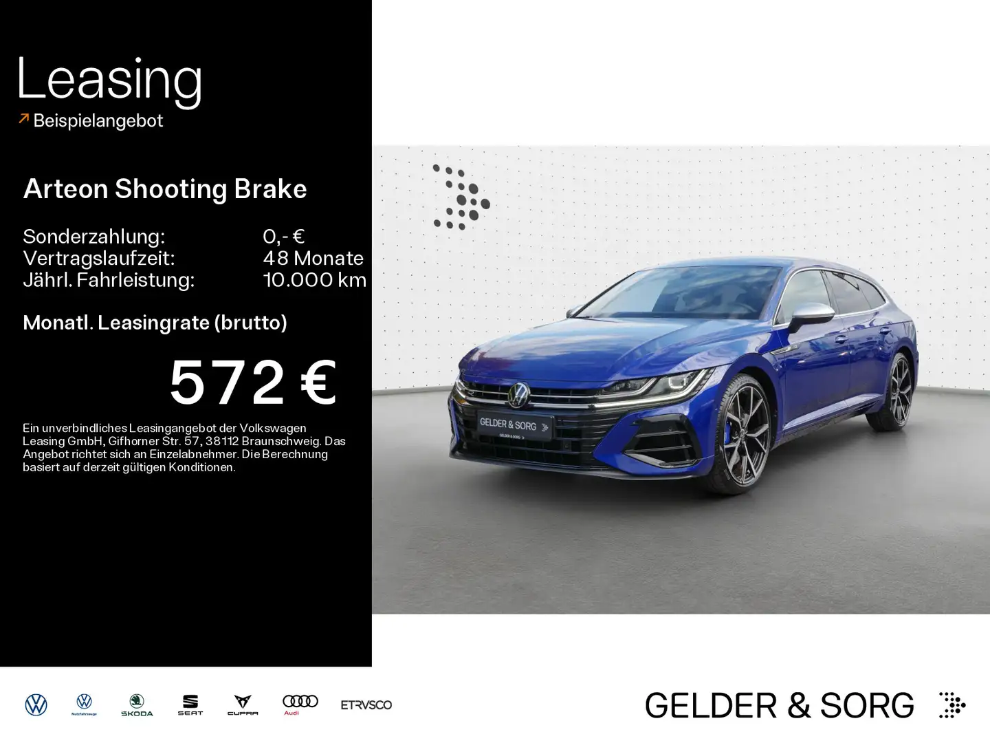 Volkswagen Arteon R 270km/h*S-Sitze*20Z*H&K* Bleu - 1