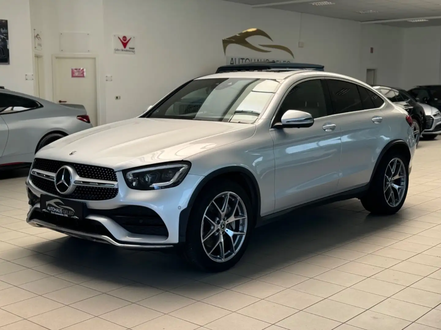 Mercedes-Benz GLC 400 d Coupe/4MATIC/BURMESTER/360°-KAMERA/AHK/ Silber - 1
