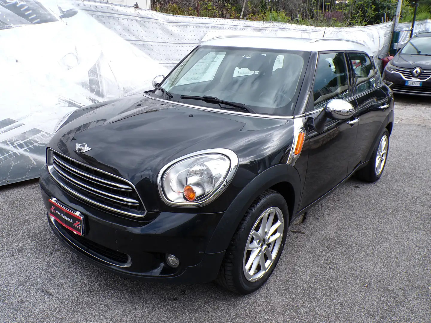 MINI Cooper D Countryman 1.6 ..TAGL. BMW..UNIPRO’..QUALSIASI PROVA.. Nero - 2