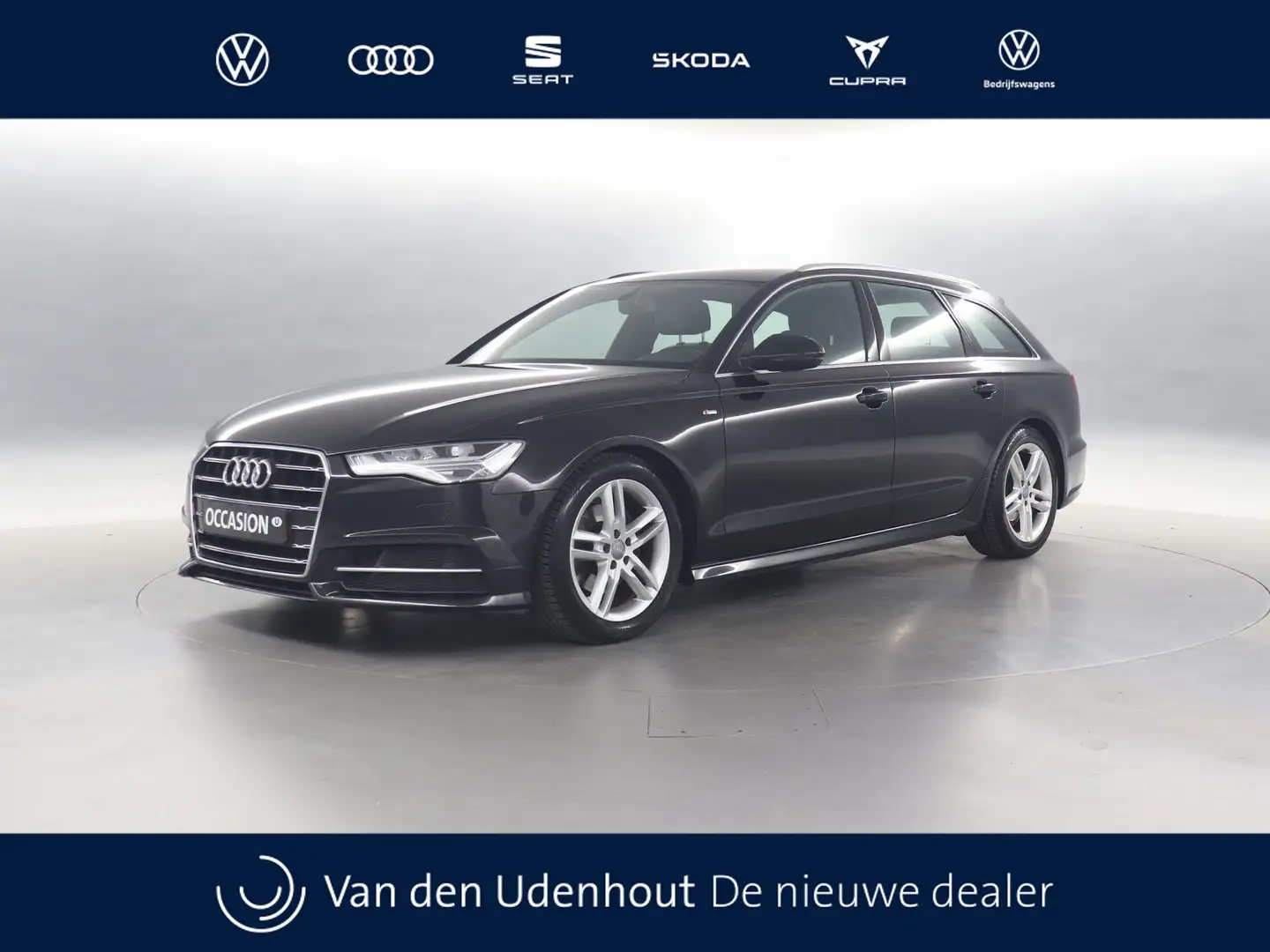 Audi A6 Avant 1.8 TFSI 190pk ultra S line Edition S-Tronic Zwart - 1