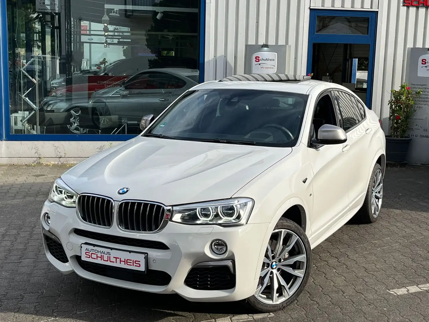 BMW X4 M i*HEAD-UP*GSD*RFK*AHK*LEDER* White - 1