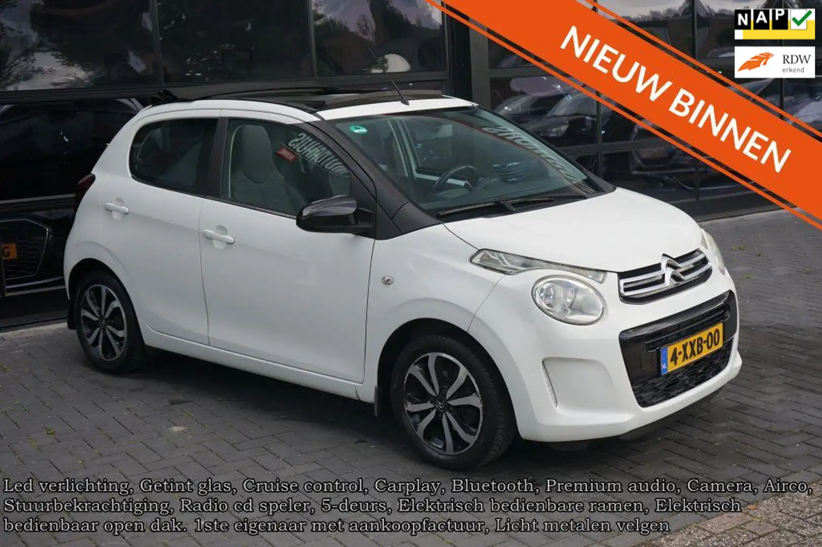 Citroen C1 1.0 e-VTi Airscape Shine, Camera, CC, Airco, open Wit - 1