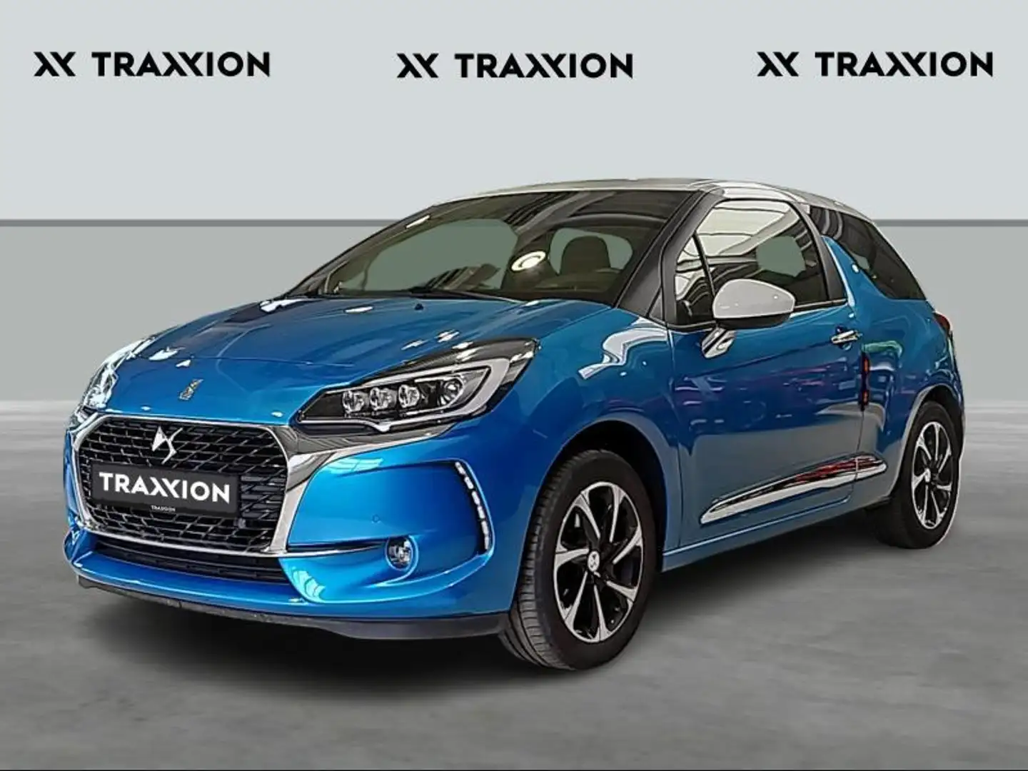 DS Automobiles DS 3 Sportchic 1.2i 82pk GPS | PDC 360 | amera | Cruise Bleu - 1