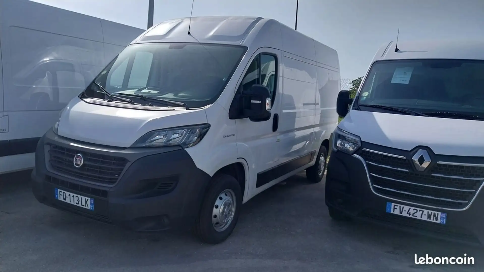 Fiat Ducato 3.0 M H2 Multijet 120Ch Pack Profesionnel Blanc - 2