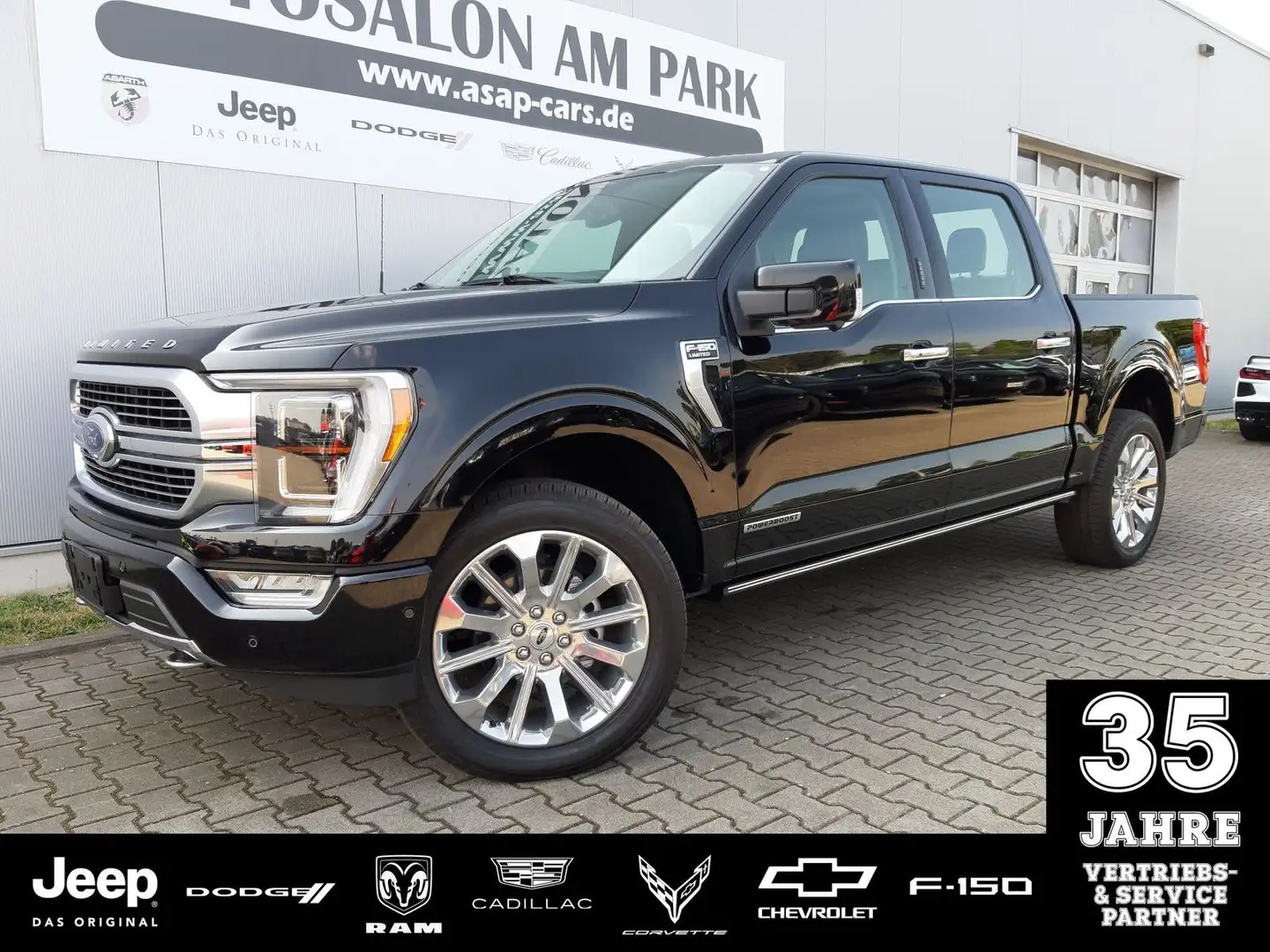 Ford F 150 Limited 3.5 V6 Hybrid/mtl. Rate 699 EUR Negru - 1