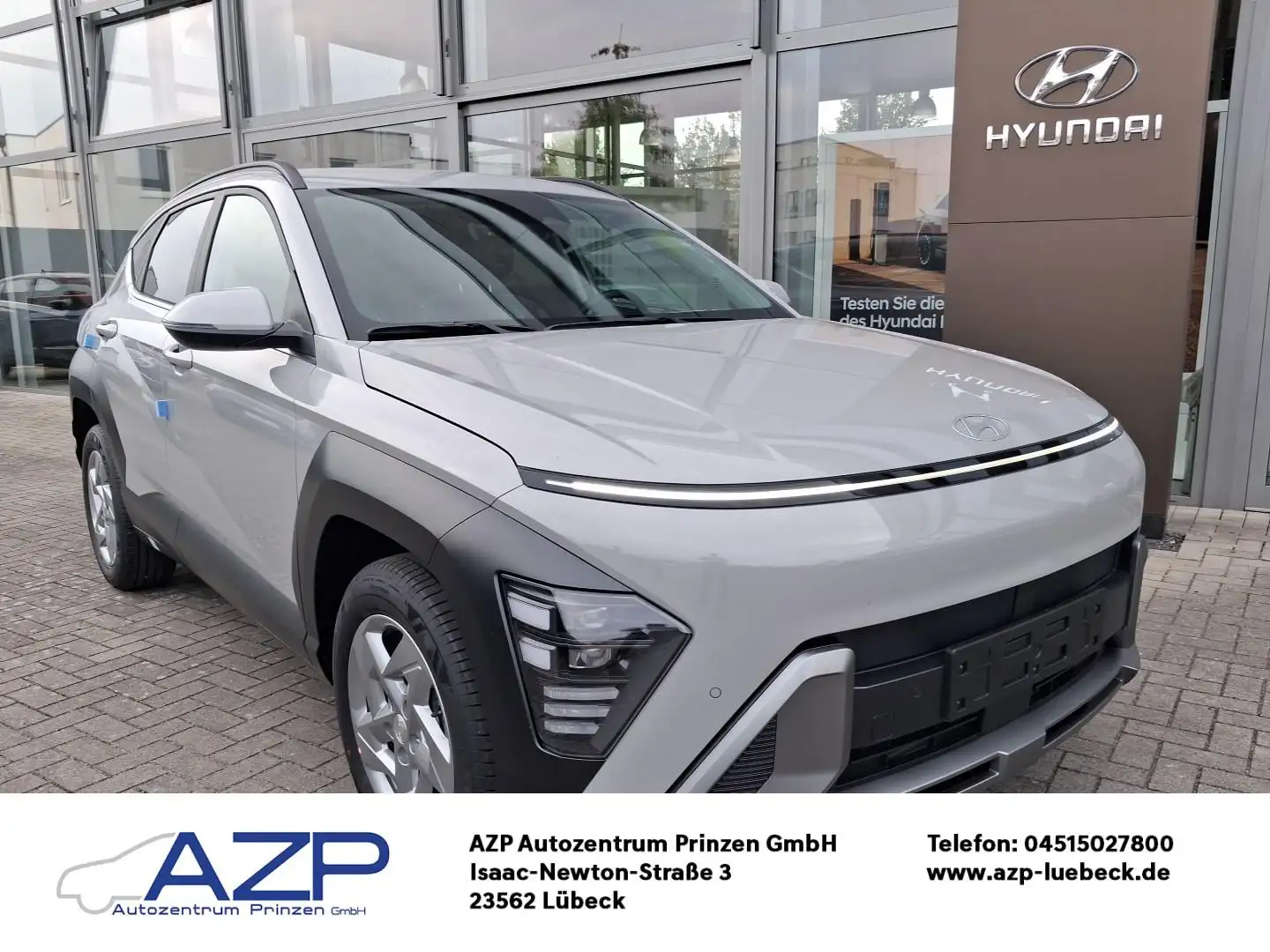 Hyundai KONA 1.6 7-DCT TREND el. Hk.Licht-Pak.Navi Grau - 1