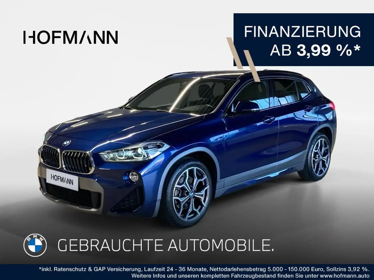 BMW X2 M Sport X Bleu - 1