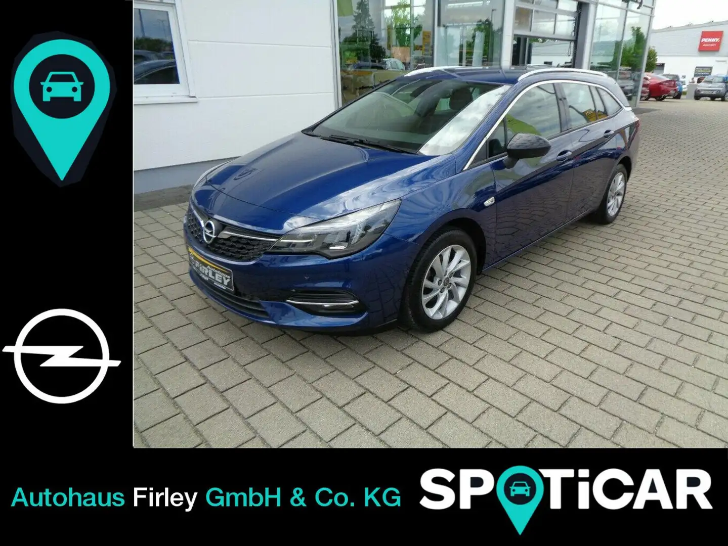 Opel Astra Elegance StartStop Blauw - 1