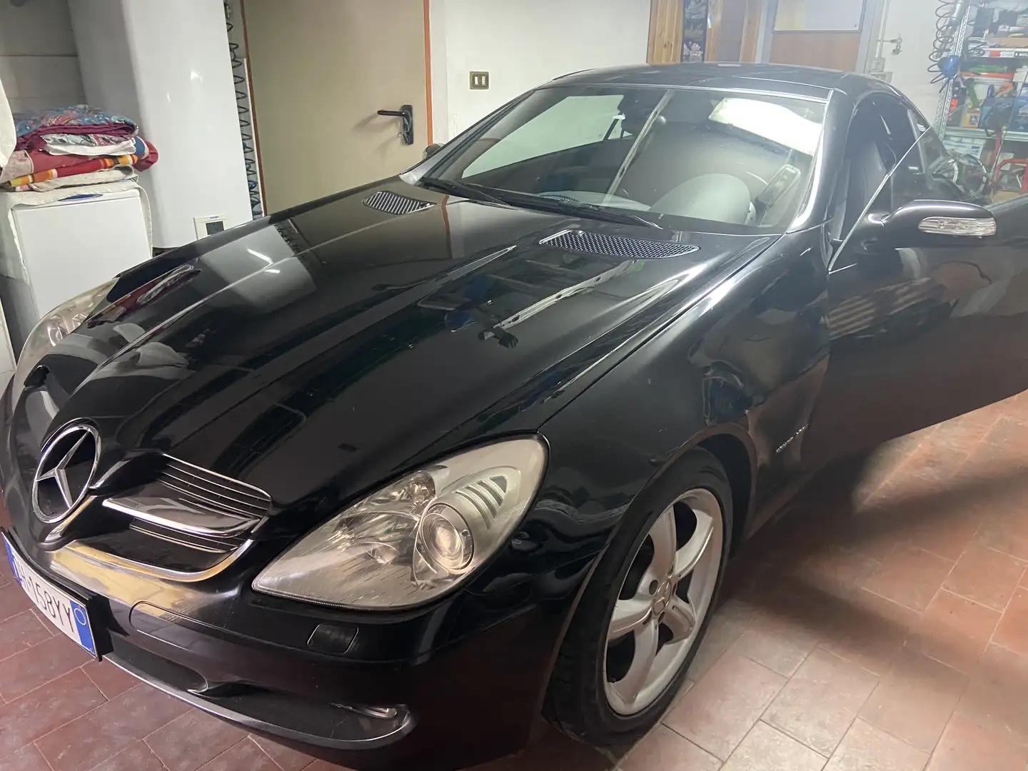 Mercedes-Benz SLK 200 SLK Roadster - R171 k Sport Schwarz - 1