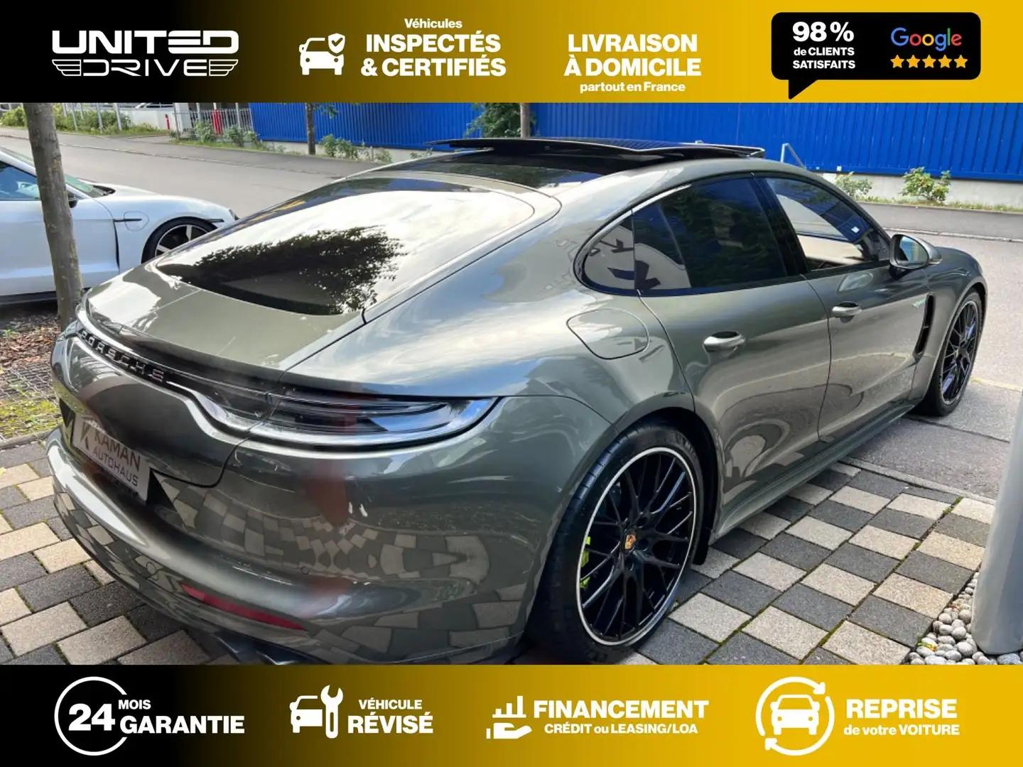 Porsche Panamera Turbo S eHybride SportDesign PDK 700cv Szürke - 2