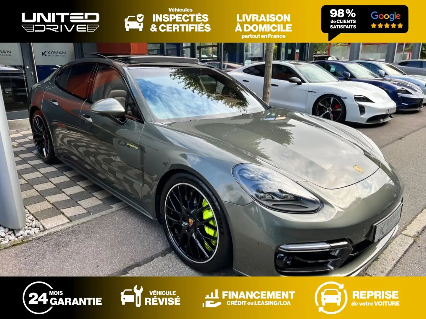 Porsche Panamera Turbo S eHybride SportDesign PDK 700cv Szürke - 1