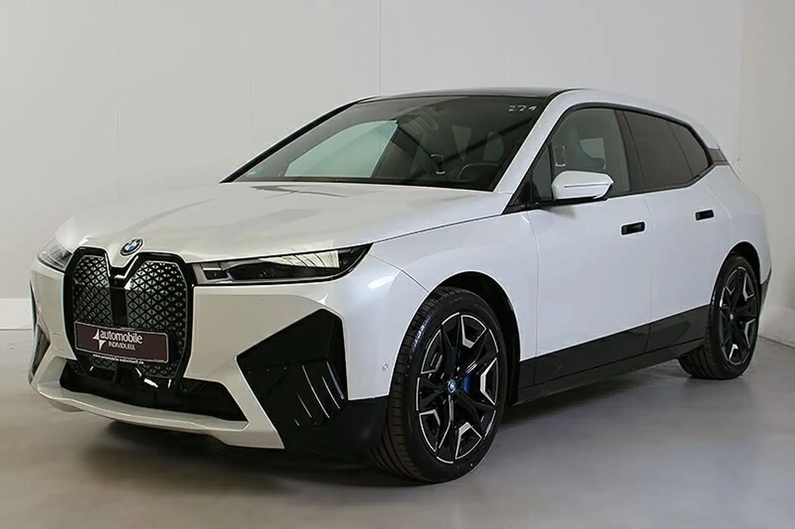 BMW iX xDrive50 Sportpaket Laser ACC AHK DAB H&K Sky Weiß - 2
