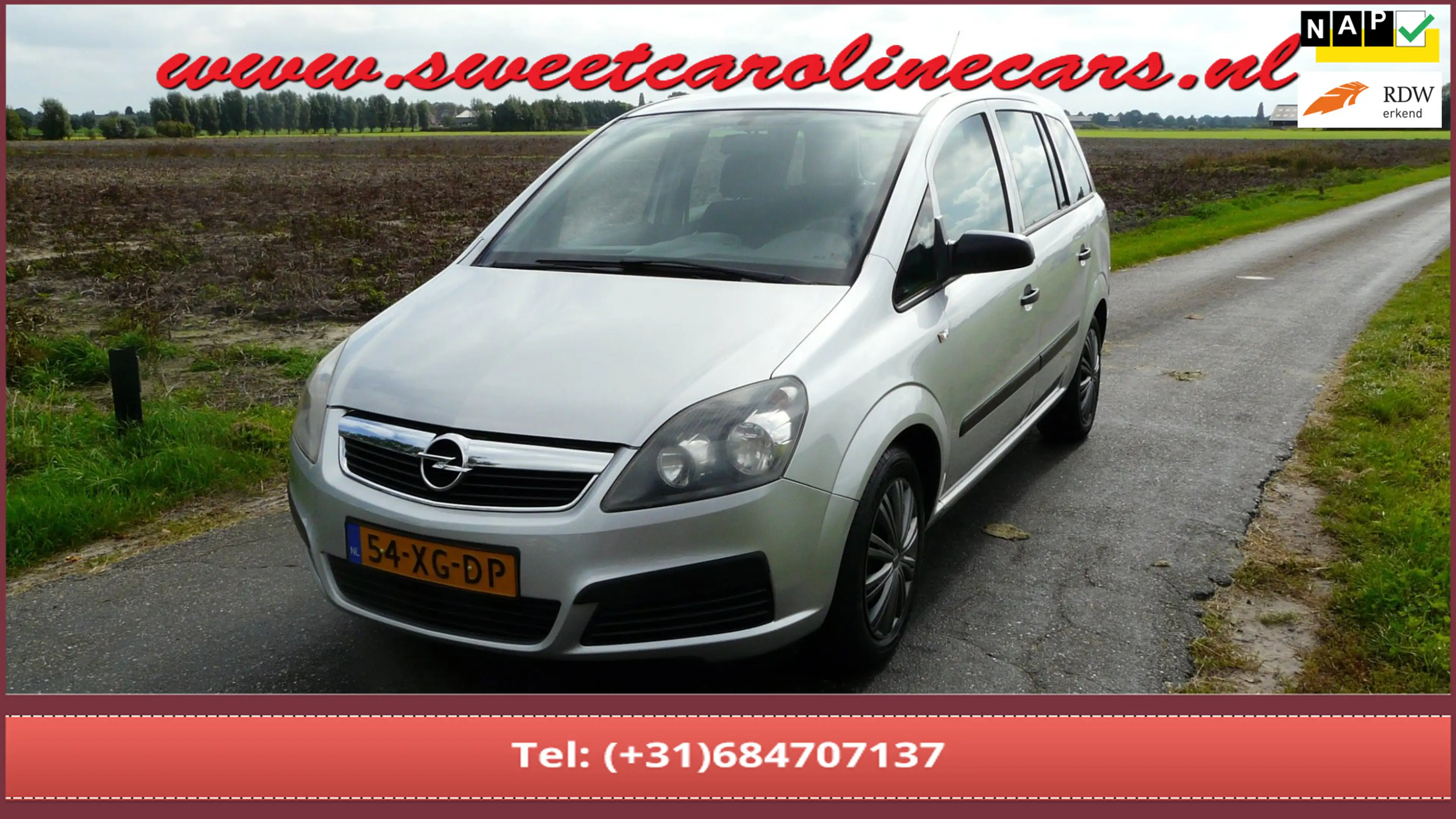 Opel Zafira 1.8 Selection,7-Persoons!,Automaat,Airco,Elec.pakk