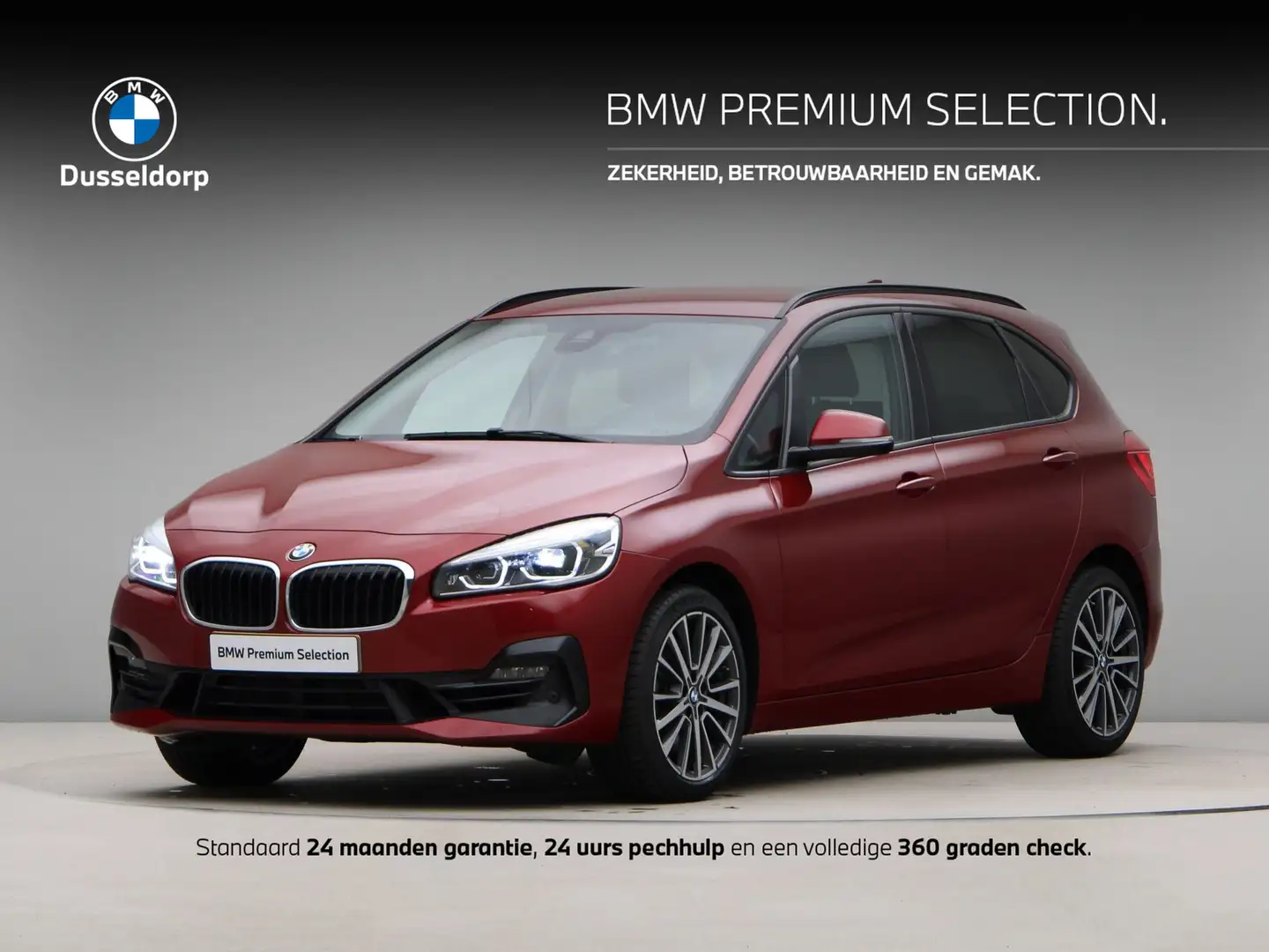 BMW 225 2 Serie 225Xi Active Tourer High Exe Sportline Rood - 1