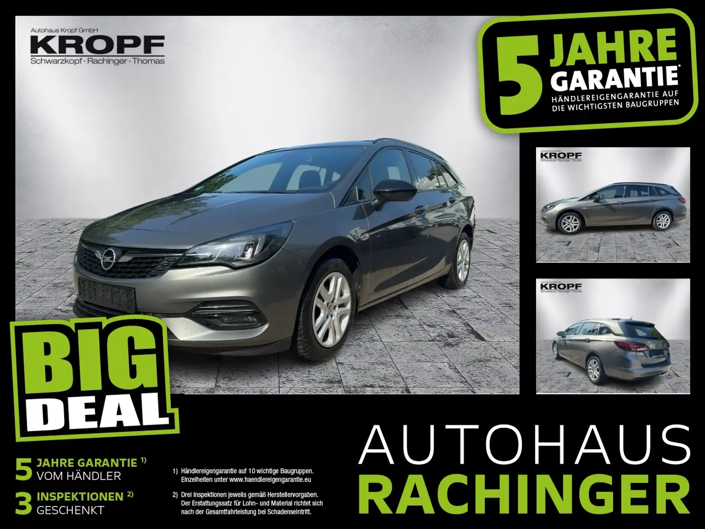 Opel Astra K Sports Tourer1.4 Turbo FIN ab 2,99%+SHZ Grau - 1