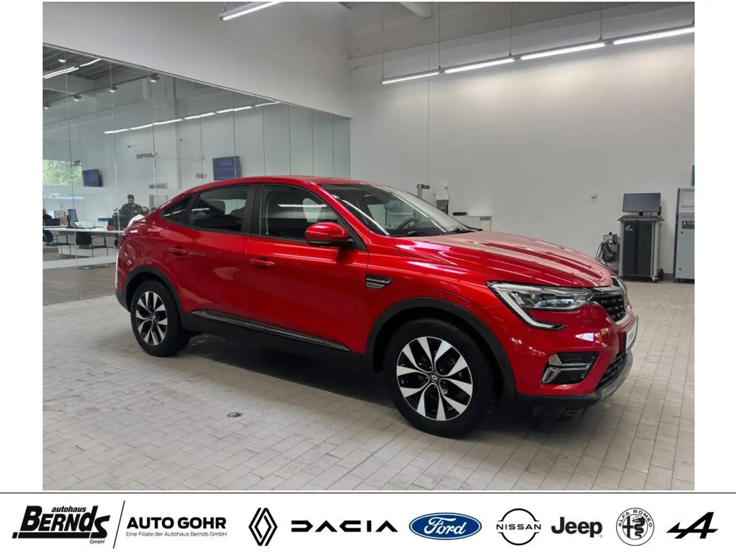 Renault Arkana TCe 140 EDC ZEN AUTOMATIK KLIMAAUTO Rood - 2