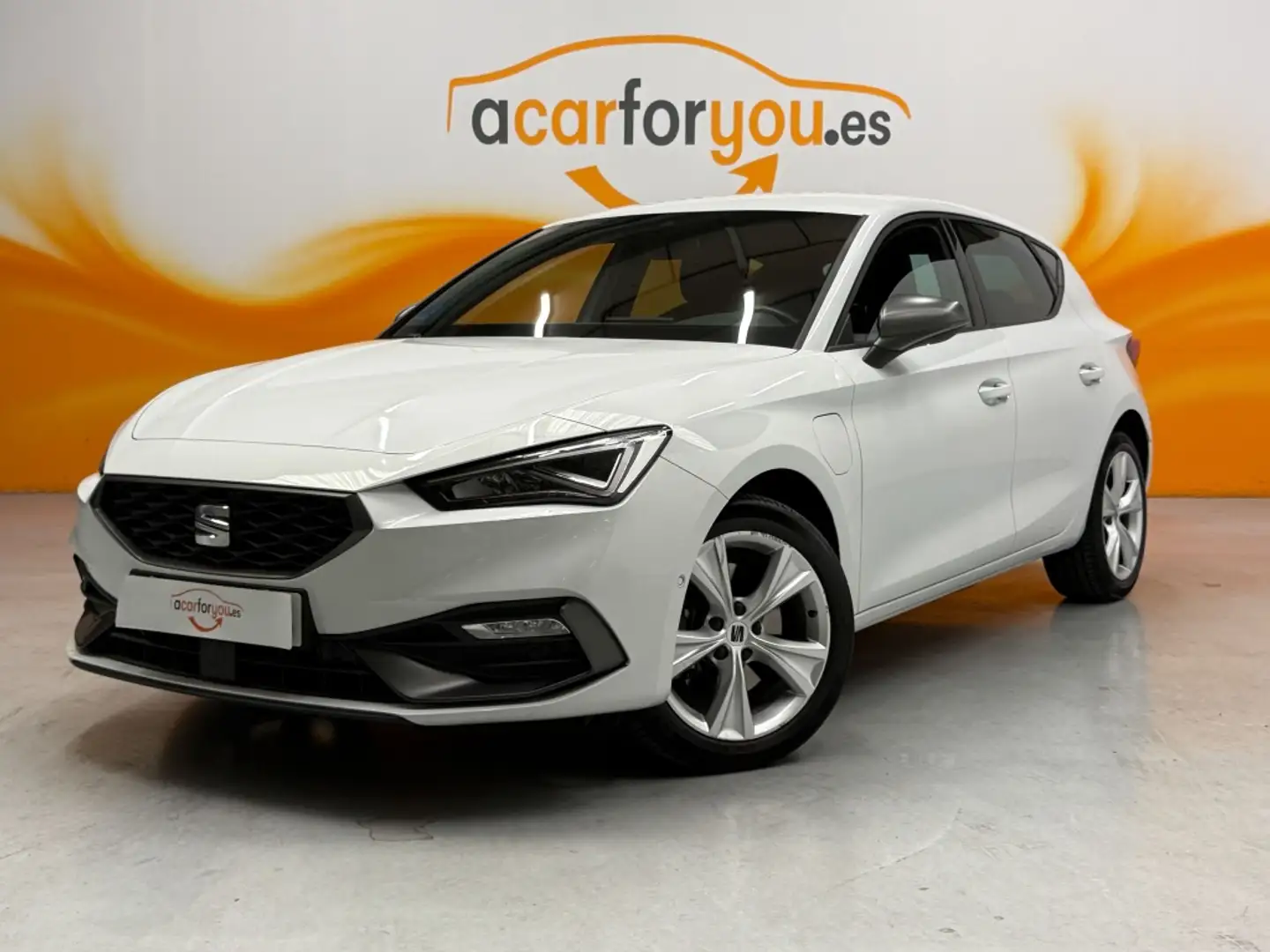 SEAT Leon 1.4 TSI e-Hybrid S&S FR DSG-6 204 Blanco - 1