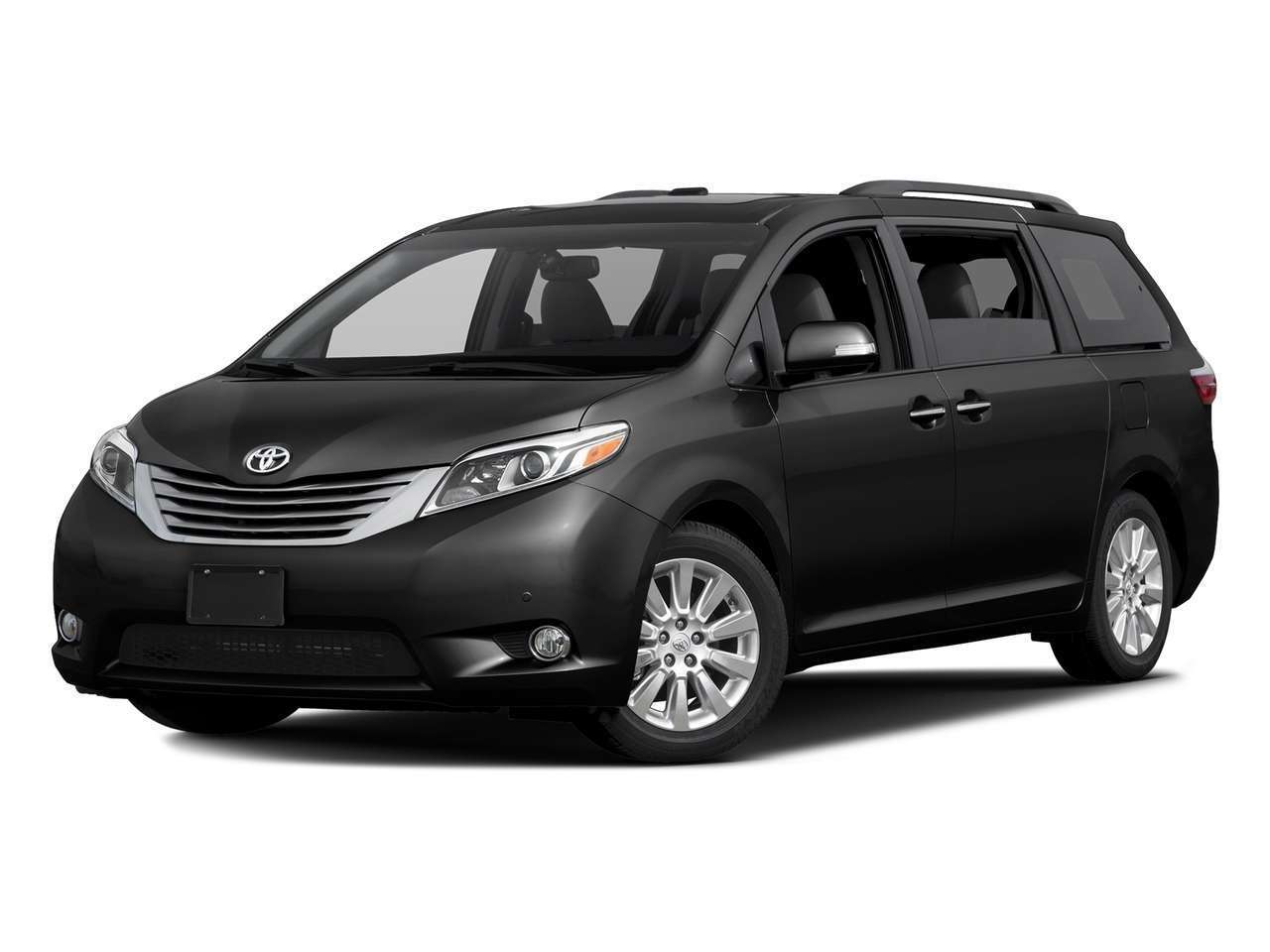 Black 2017 Toyota Sienna Minivan All-Wheel Drive