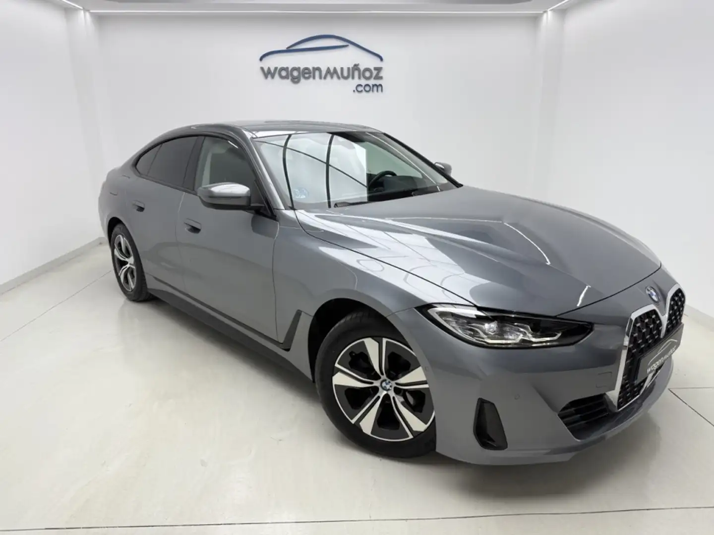 BMW 420 420dA Gran Coupé Blanc - 2