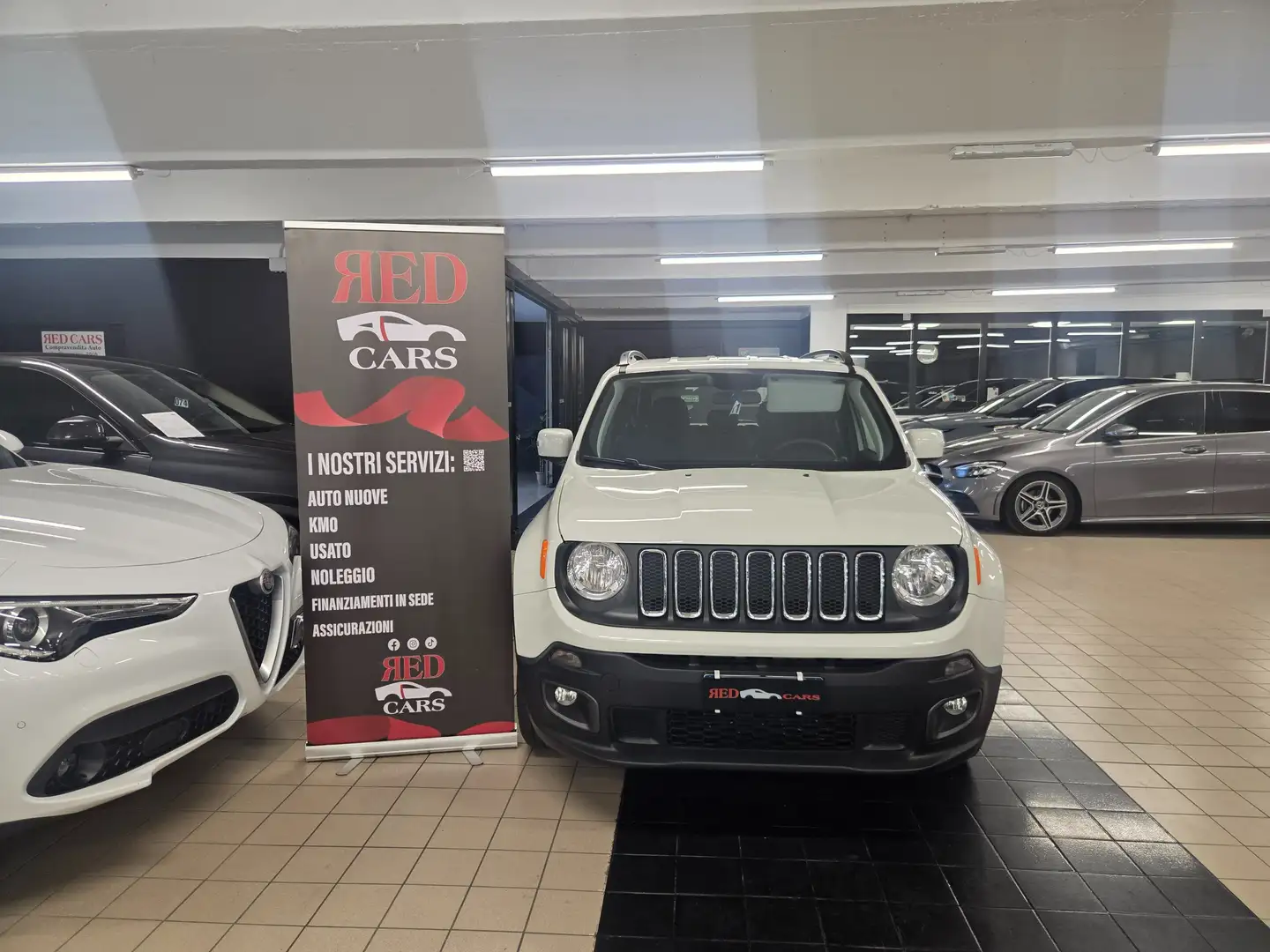 Jeep Renegade 1.4 tjt Longitude fwd 120cv Gpl Bianco - 1
