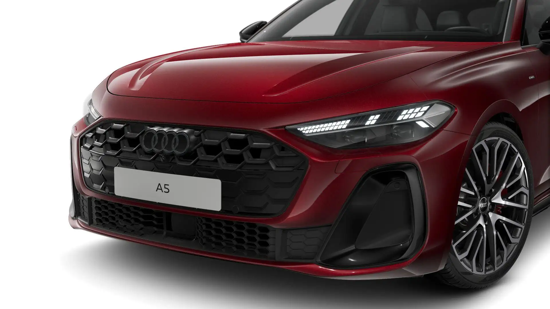 Audi A5 Avant 2.0 e-hybrid quattro S edition Rood - 2