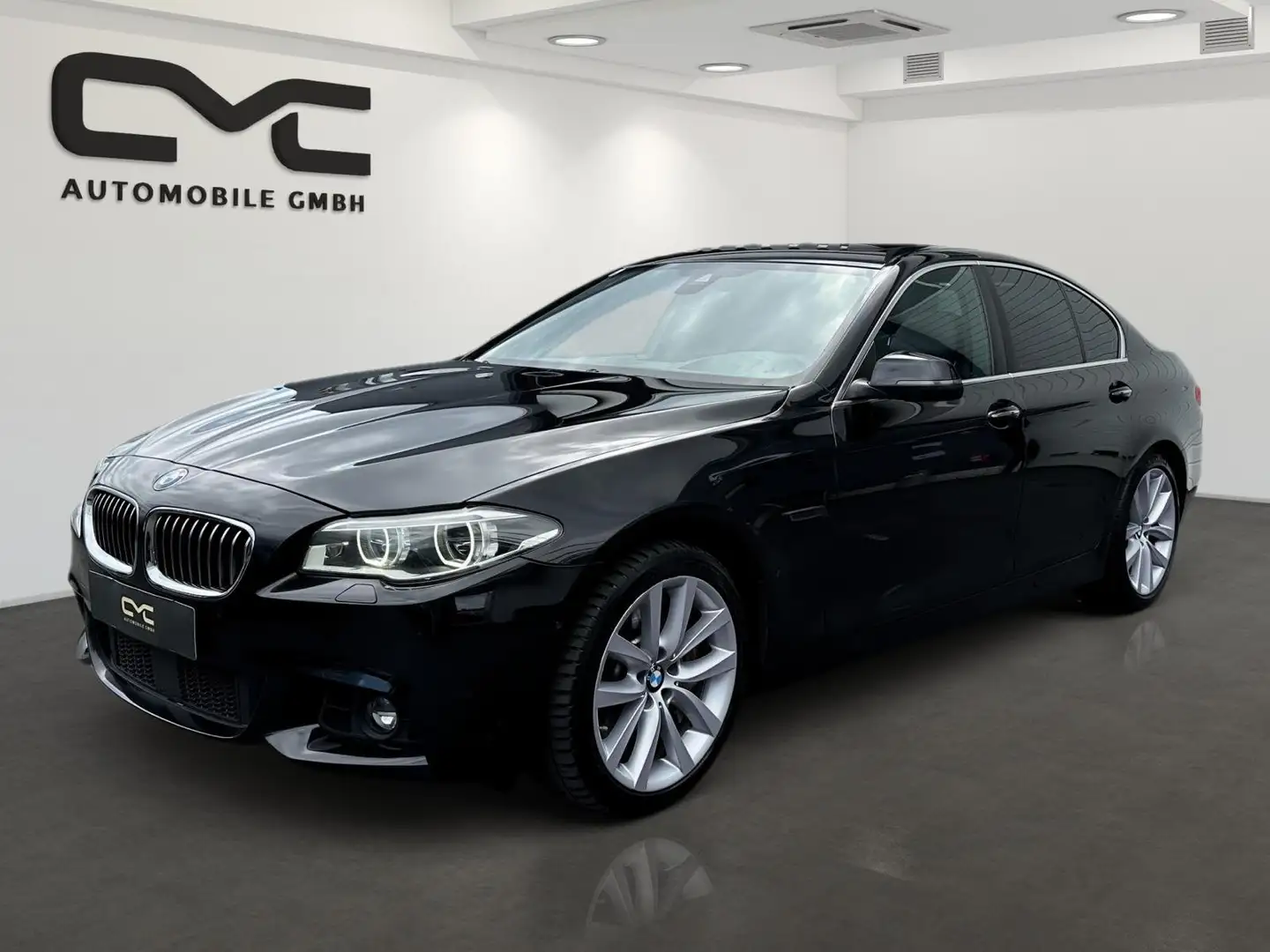 BMW 550 i LCI M-Paket/Head-up/Keyless/Schiebe/EHK/TWT/SH Noir - 1