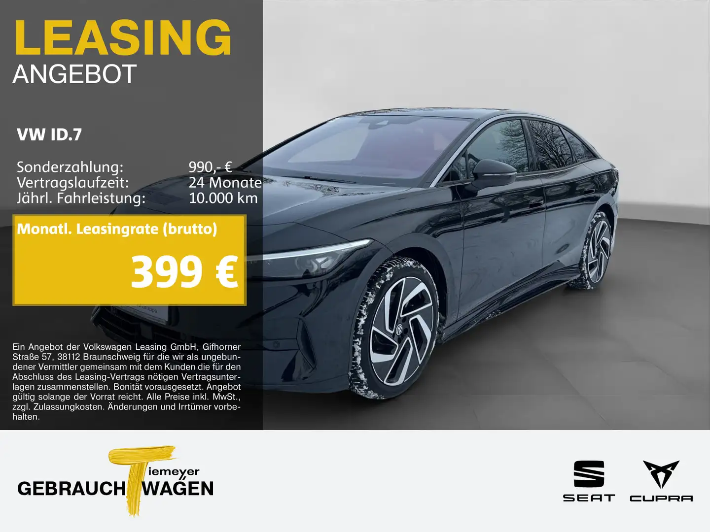 Volkswagen ID.7 PRO LM20 MASSAGE ASSIST 360° Schwarz - 1