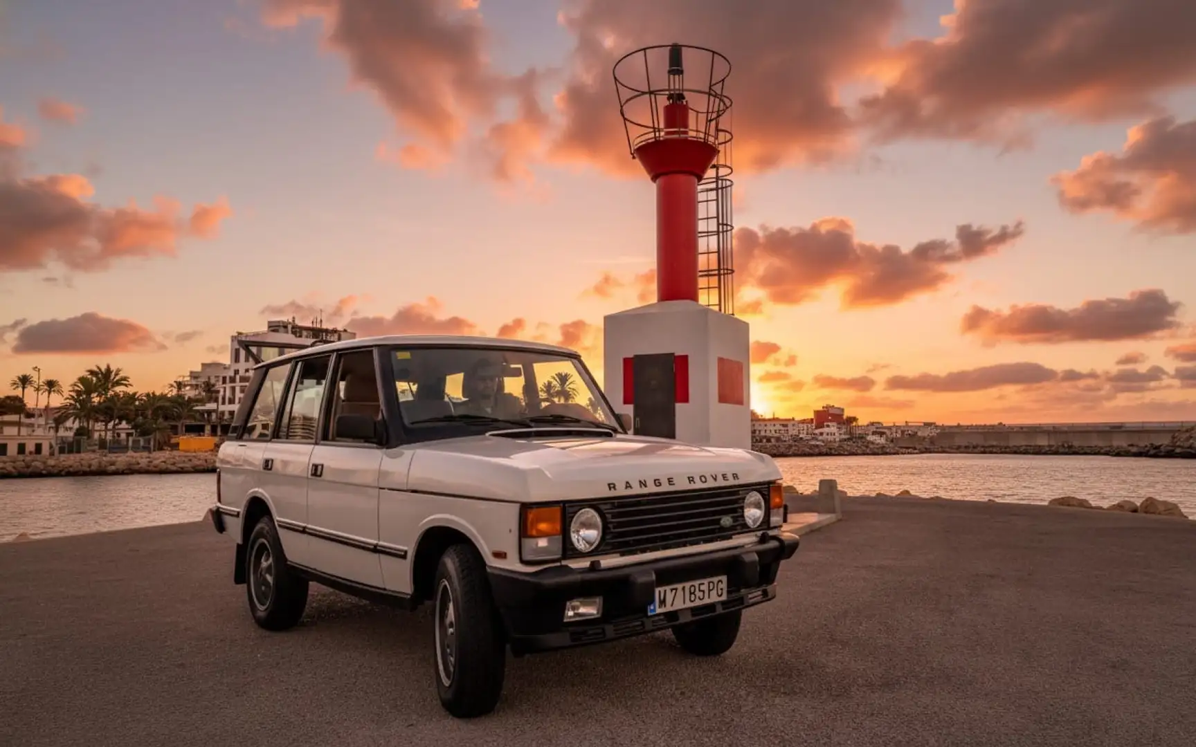 Land Rover Range Rover 2.5 TD Blanco - 1