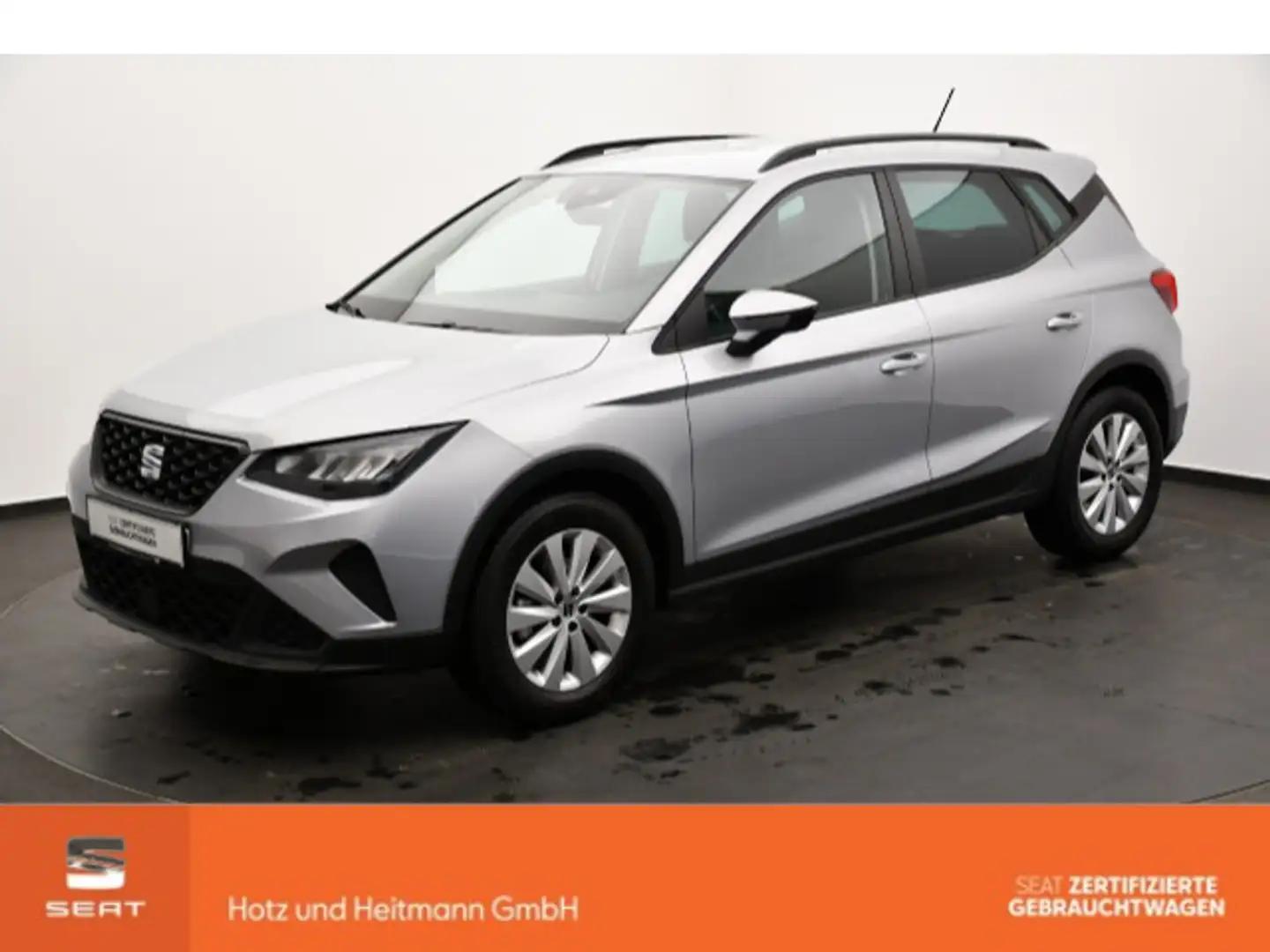 SEAT Arona 1.0 TSI DSG Style NAVI/SITZHZ/LED/PDC Silber - 1