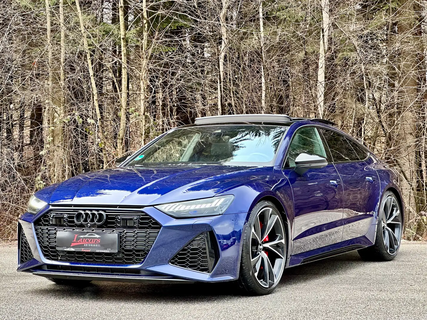 Audi RS7 4.0 TFSI quattro *ABT*VOLL*AUDIEXCLUSIVE*DYNAMIC* Modrá - 1