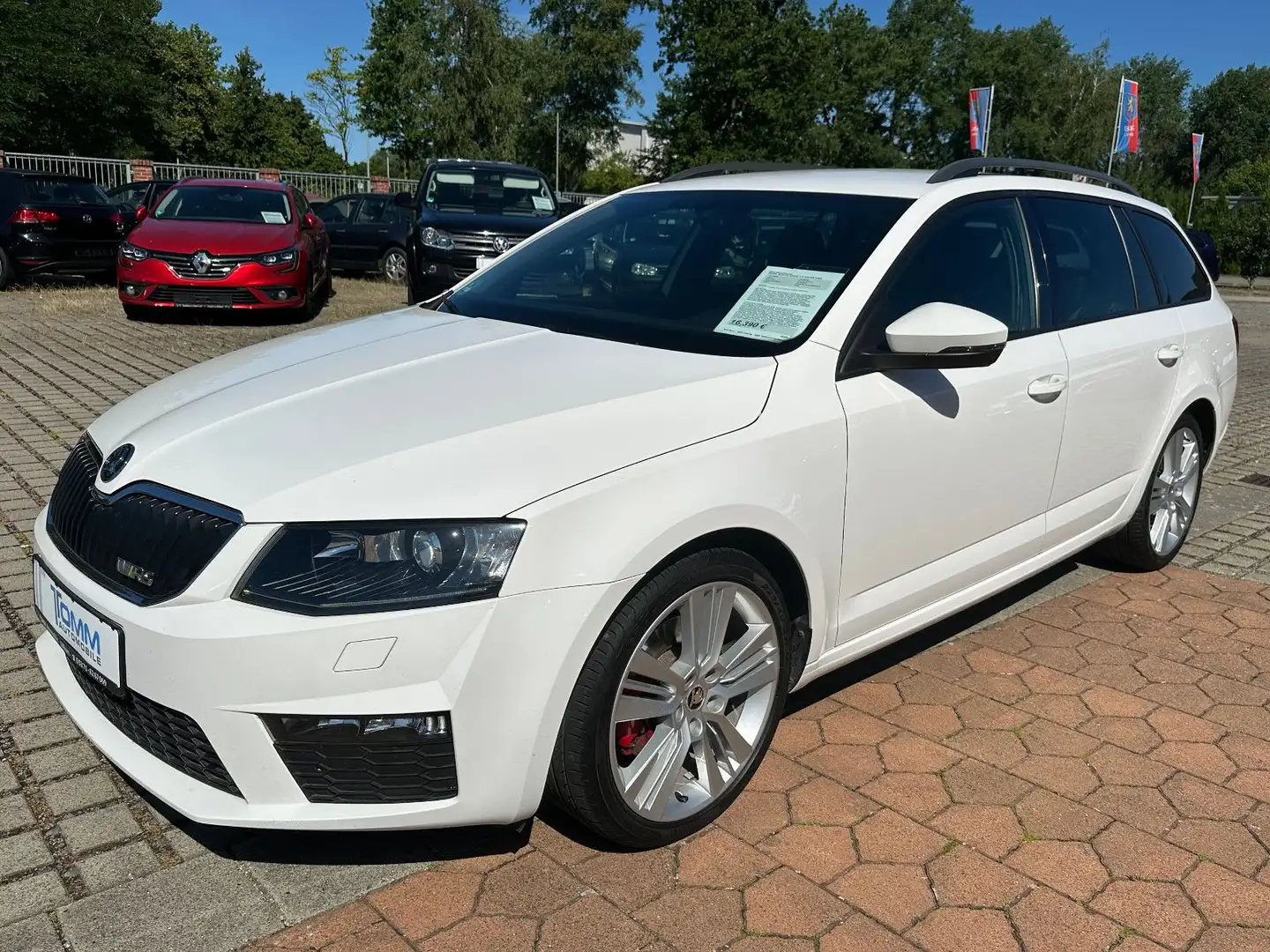 Skoda Octavia Combi 2.0 TDI RS DSG / XENON / STANDHEIZ Weiß - 1