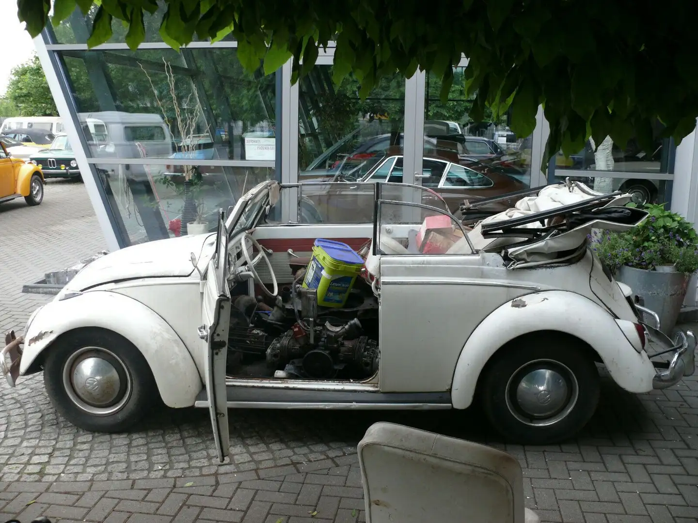 Volkswagen Käfer Cabriolet Dickholmer z.Restaurieren 1964 Weiß - 1