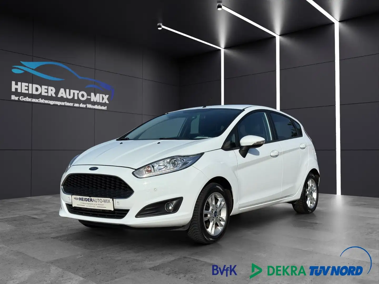 Ford Fiesta 5-trg. Celebration KLIMA|SITZHEIZUNG|PDC Blanc - 1