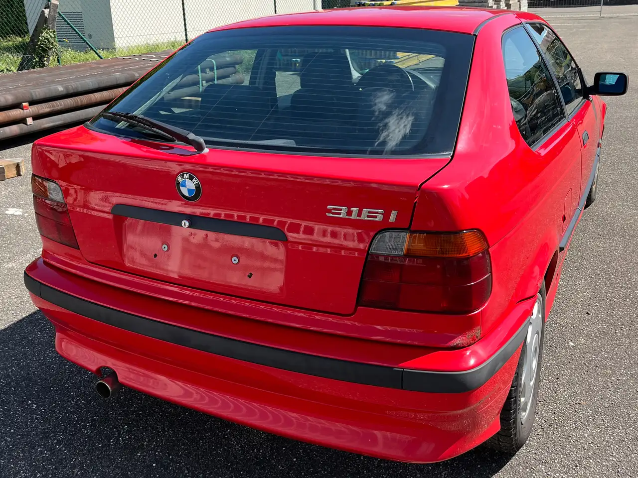 BMW 316i Compact | E36 | Hellrot, foto 6