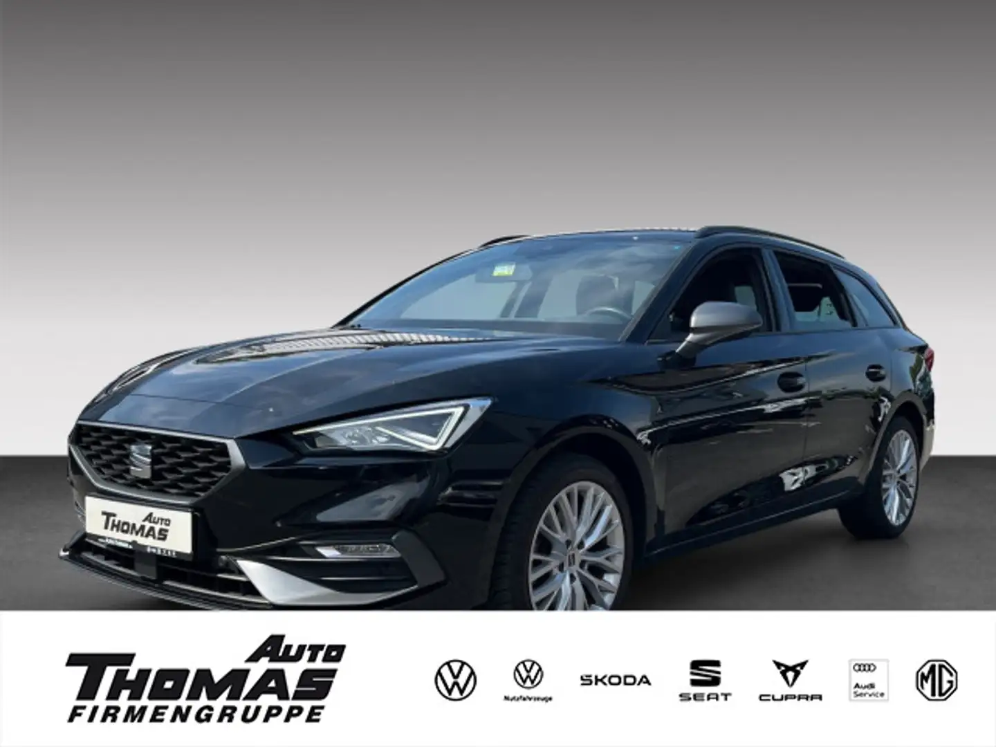 SEAT Leon Sportstourer FR 1,5 TGI 130 PS DSG Noir - 1