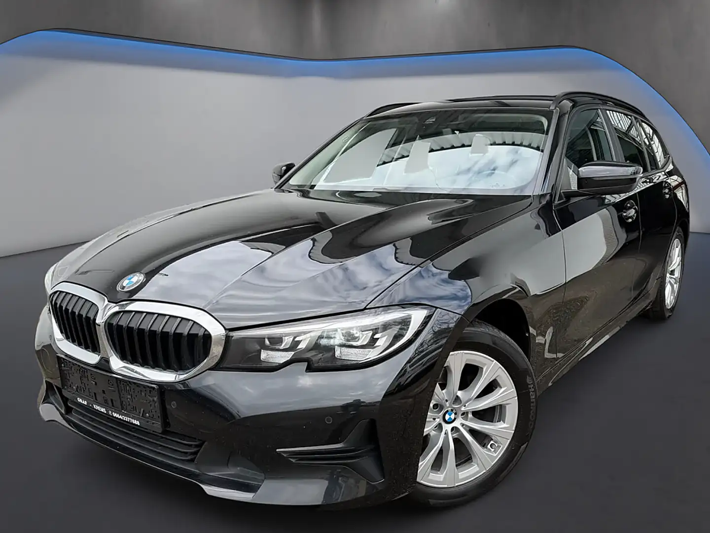 BMW 318 d Touring Schalter *LifeCockpit*SportsitzeTeill... Schwarz - 1