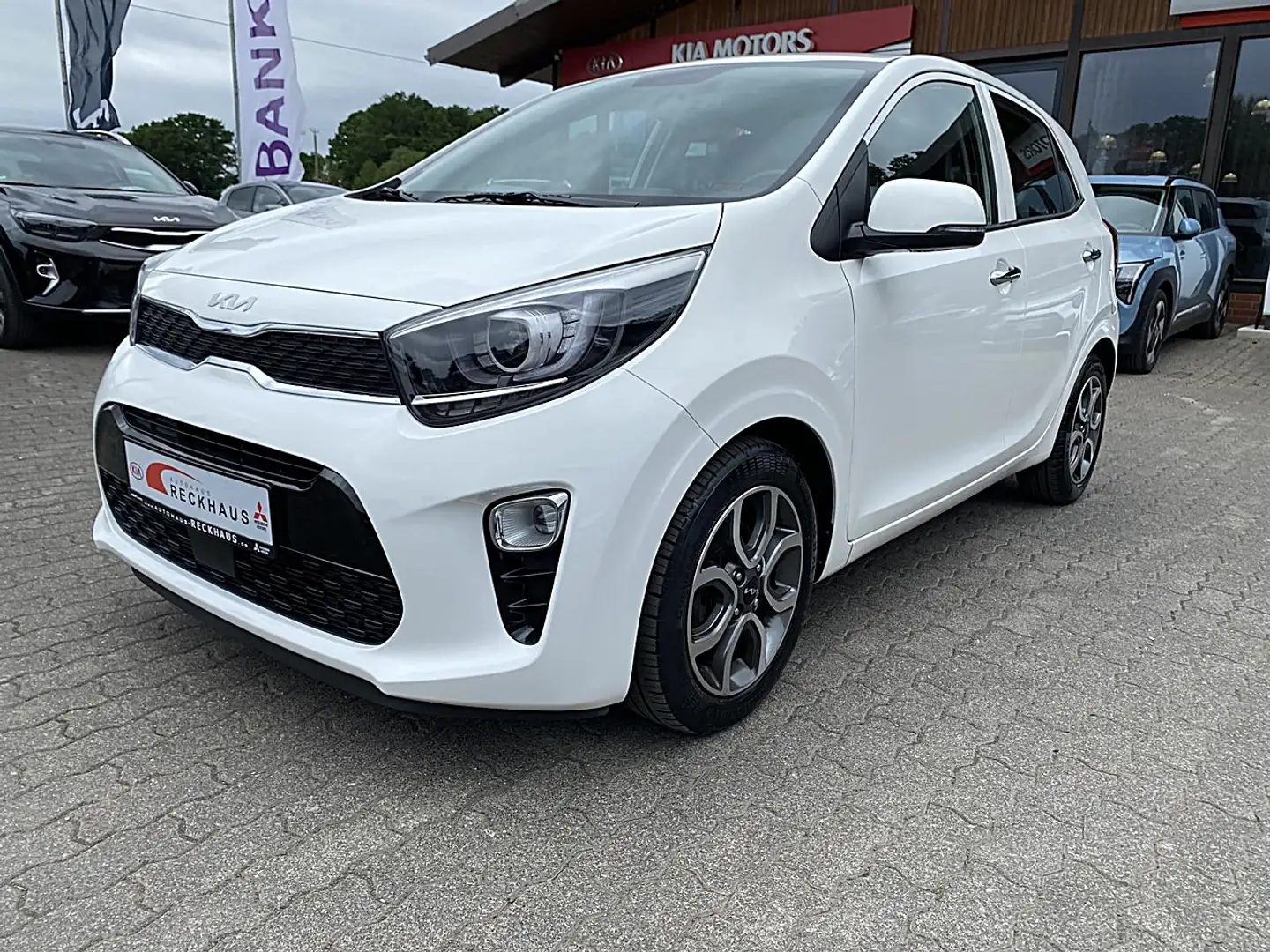 Kia Picanto 1.2 SPIRIT KOMFORT NAVI Klima Navi Rückfahrkamera Wit - 2