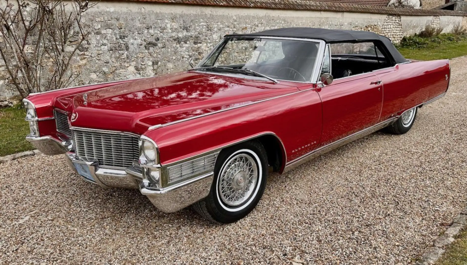 Cadillac Eldorado cabriolet 1965 Rot - 2