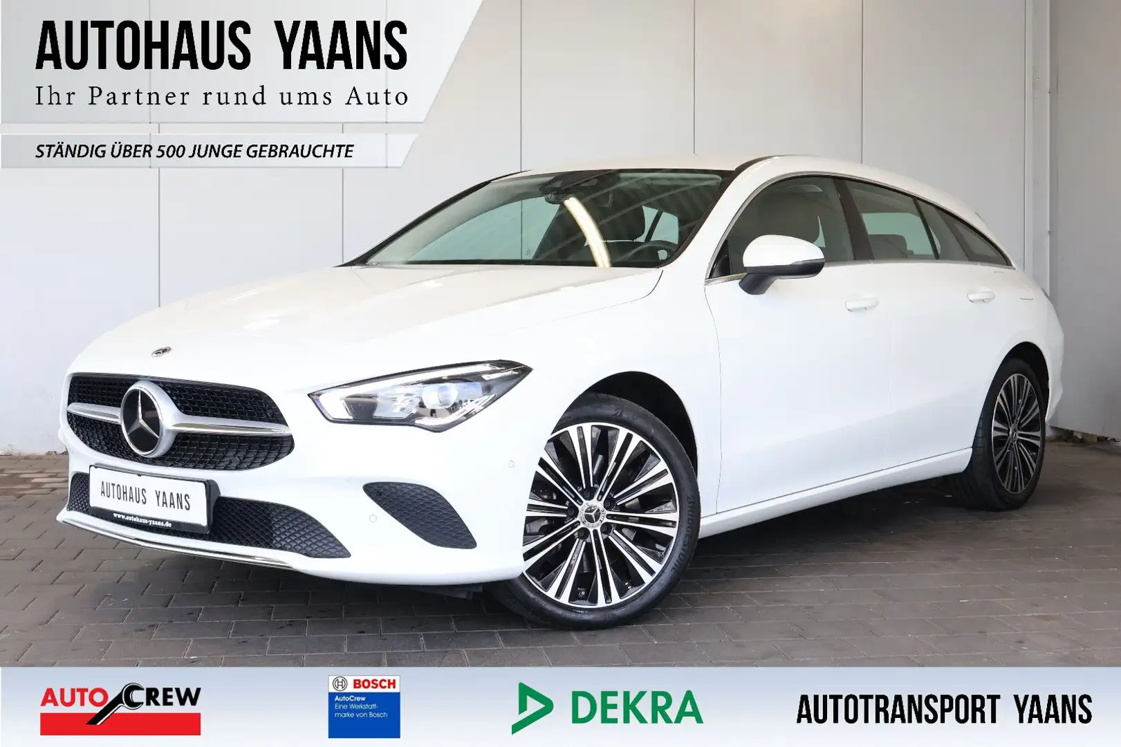 Mercedes-Benz CLA 250 e Progressive DISTRONIC+SIDE+LED+18" Weiß - 1