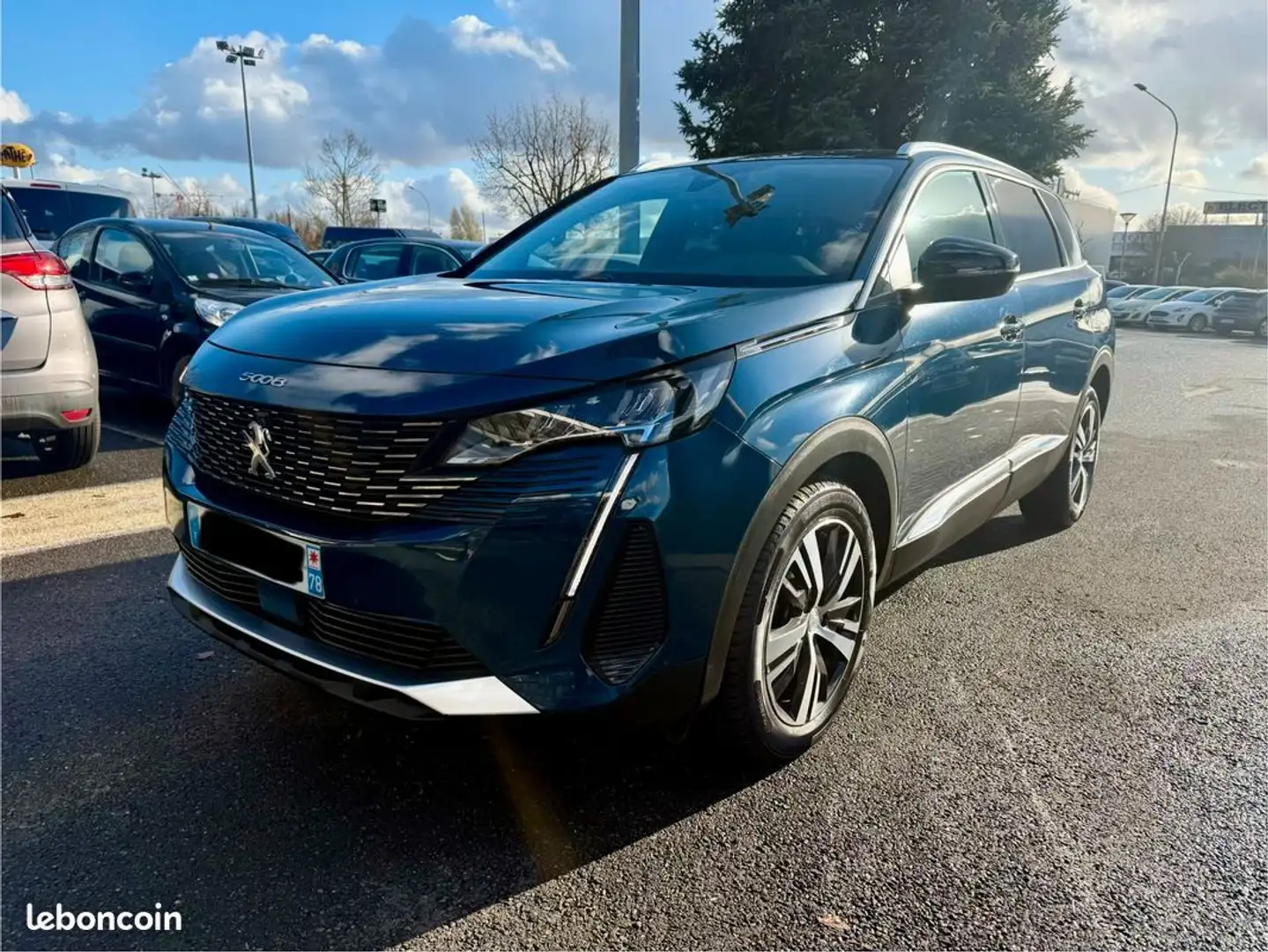 Peugeot 5008 1.5 bluehdi eat8 130ch s&s bva allure pack 1ere main-7places - 1