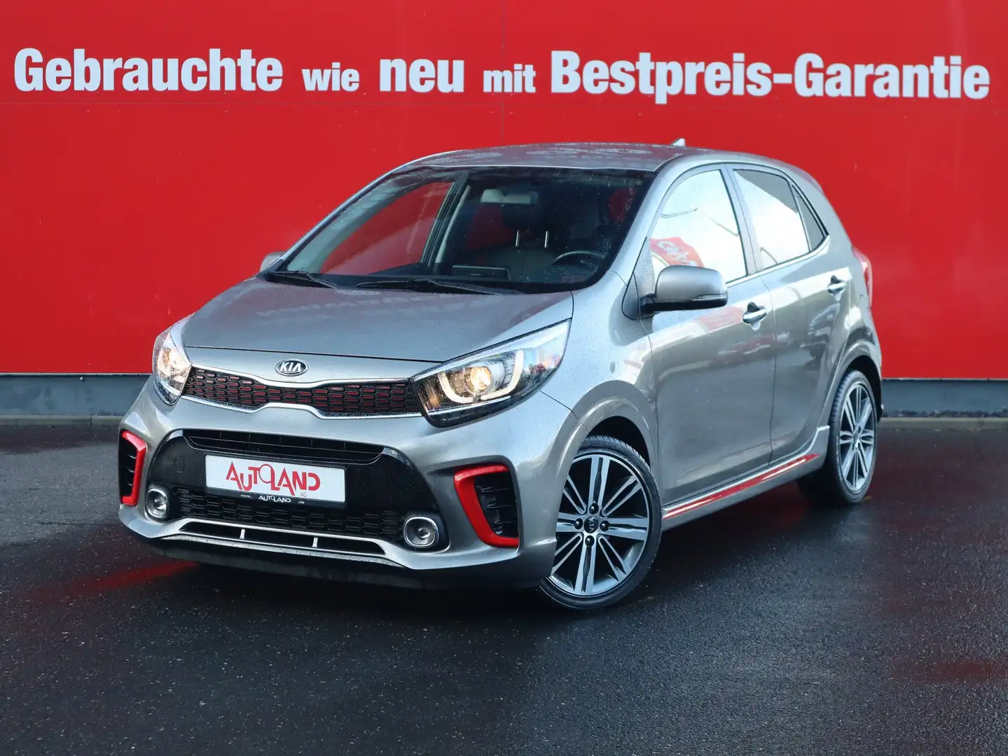 Kia Picanto 1.2 GT-Line Navi Sitzheizung Kamera PDC Argent - 2