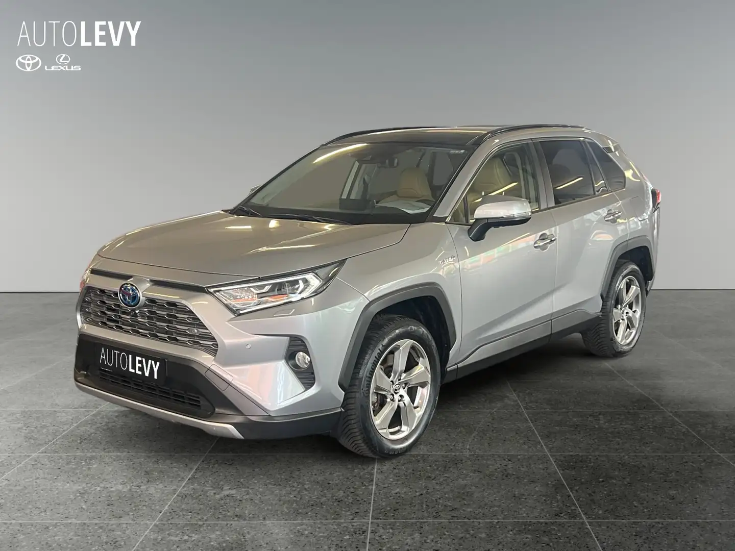 Toyota RAV 4 Hybrid 4x4 Lounge *PANO*360*CARPLAY* Silber - 2