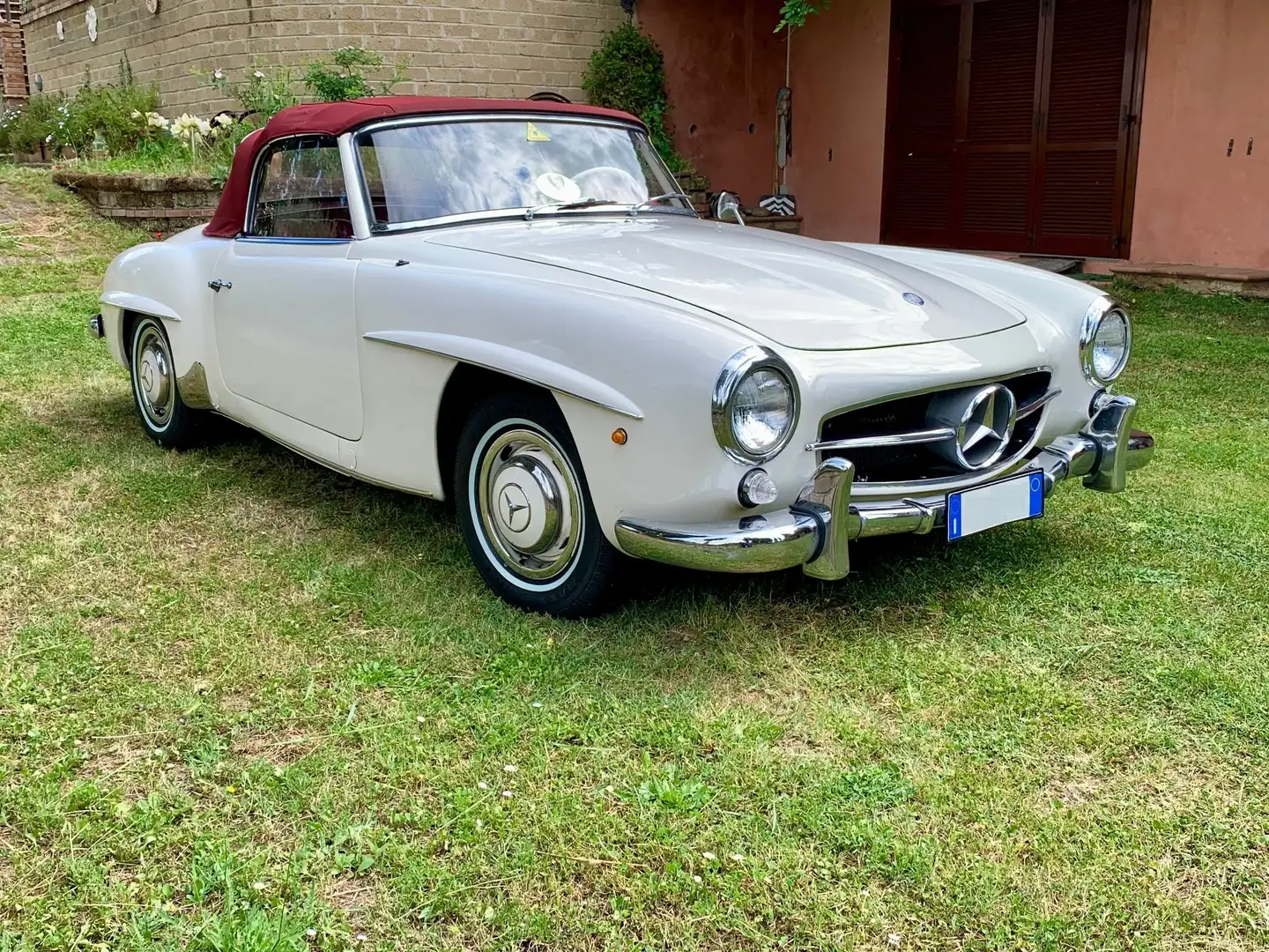 Mercedes-Benz 190 SL Biały - 1