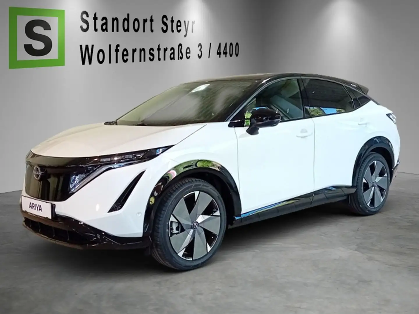 Nissan Ariya ARIYA Evolve 87 kWh 306 PS e-4ORCE Weiß - 1
