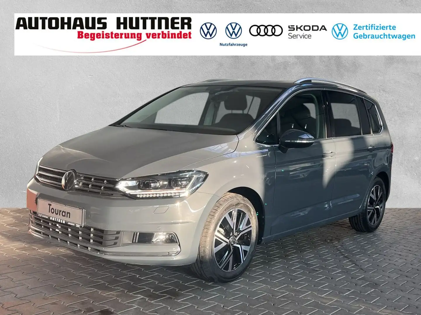 Volkswagen Touran HIGHLINE 1.5 TSI DSG NAV AHK LED APPCONNECT Grau - 1