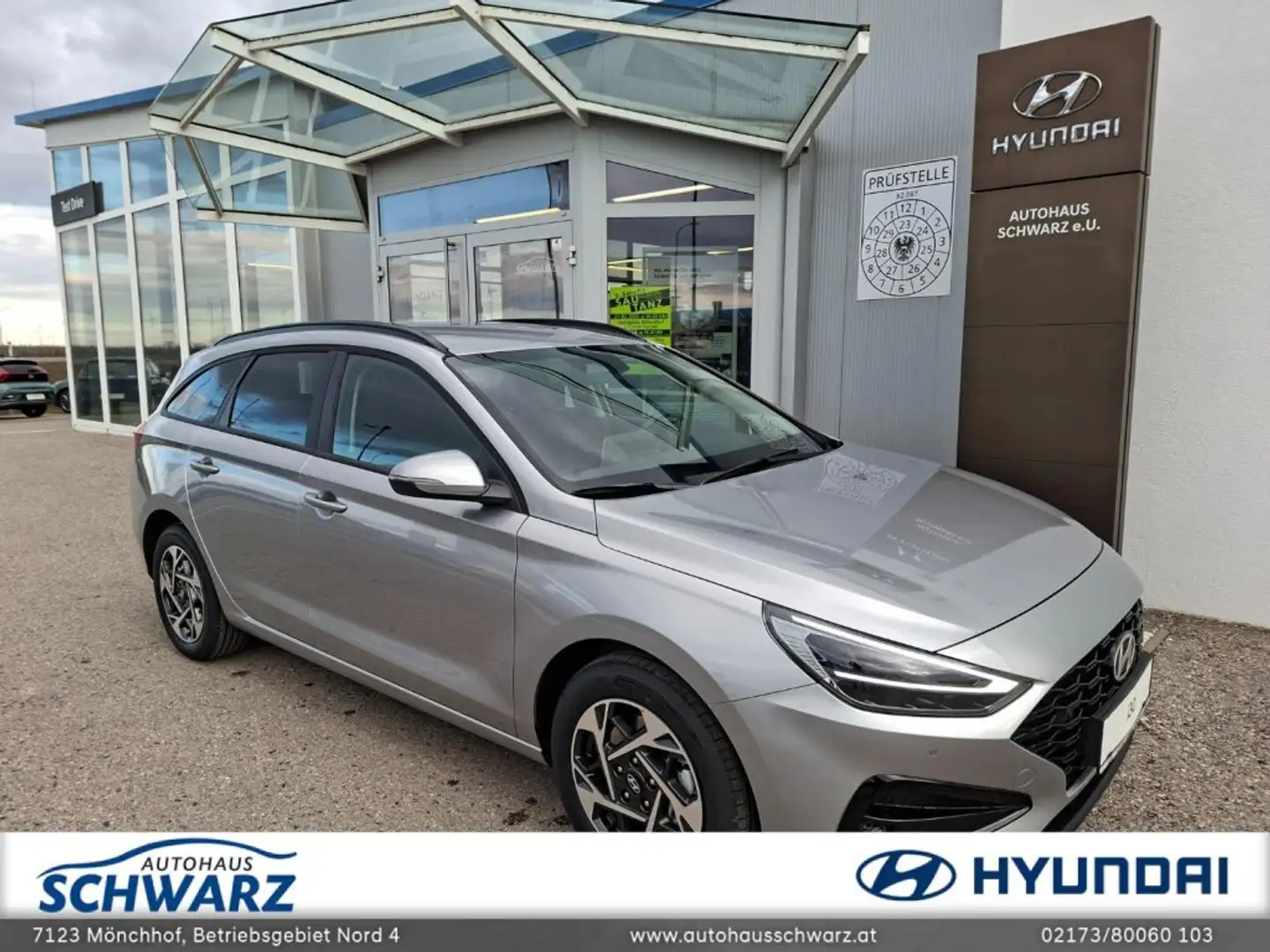 Hyundai i30 Kombi - PD GO 1.0 T-GDI c6kg1-OO3 Silber - 1