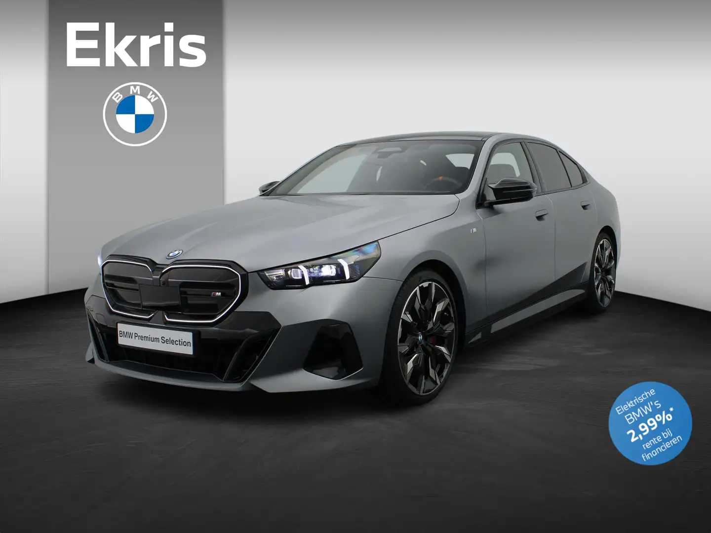 BMW i5 Sedan M60 xDrive | M Sportpakket pro | Innovation Grijs - 1