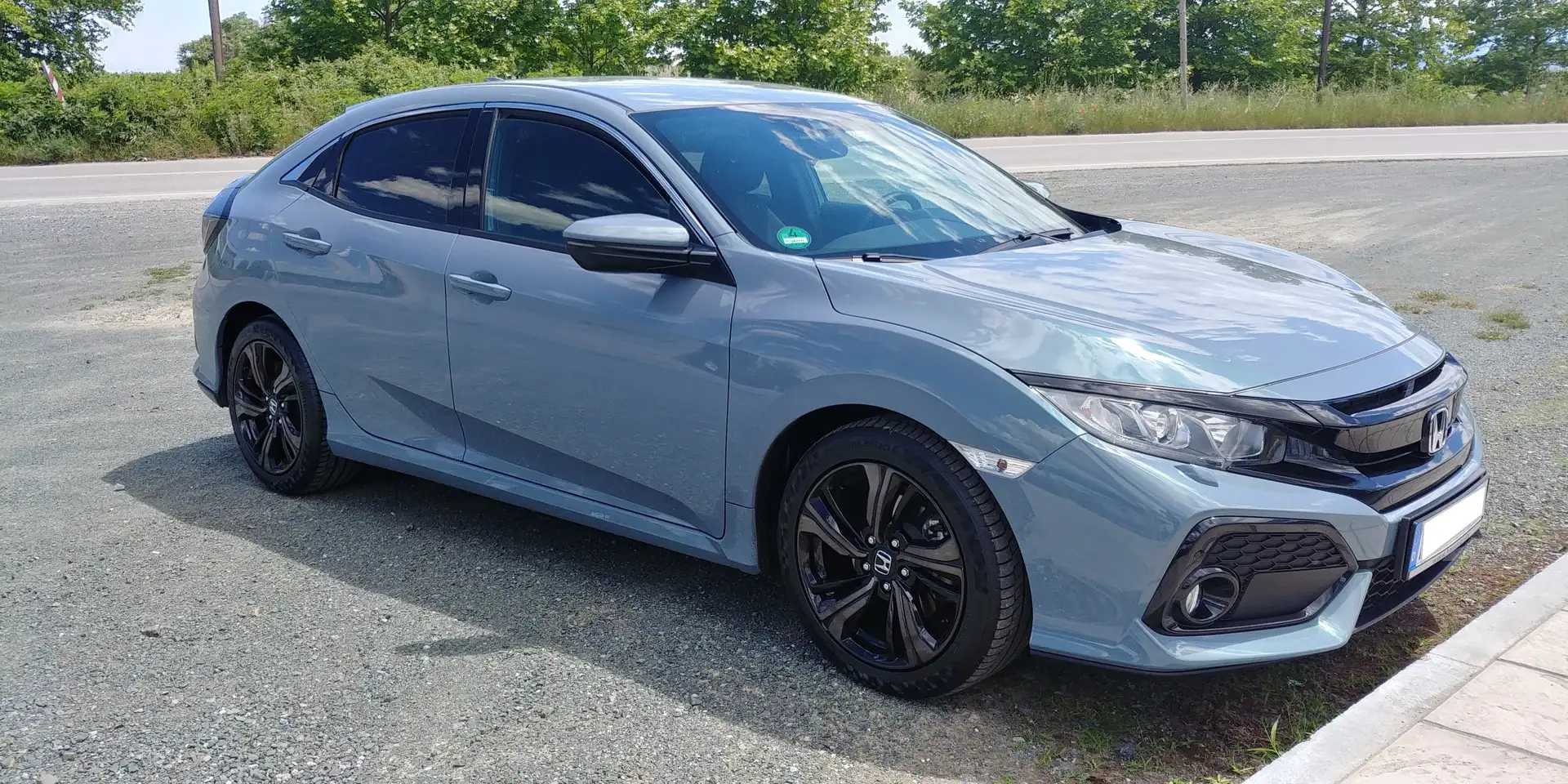 Honda Civic Civic Tourer 1.6 i-DTEC Elegance Silber - 1