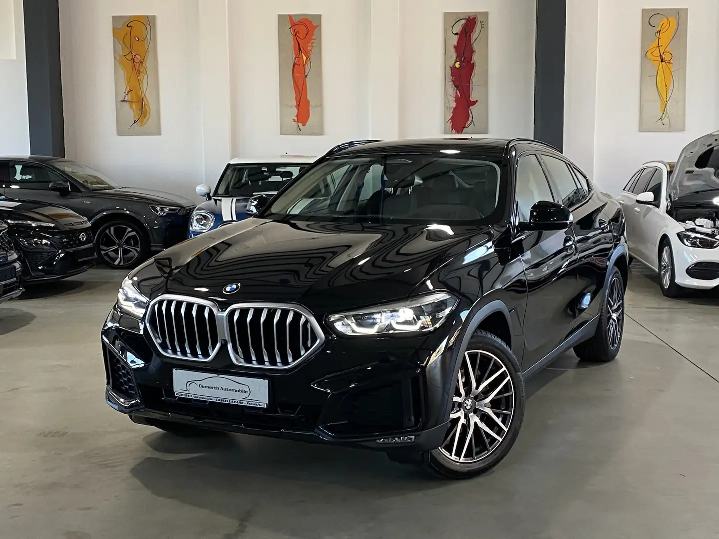 BMW X6 xDrive40i/Pano/20´/ACC/HUD/360/H&K/1.Hd/ Schwarz - 1