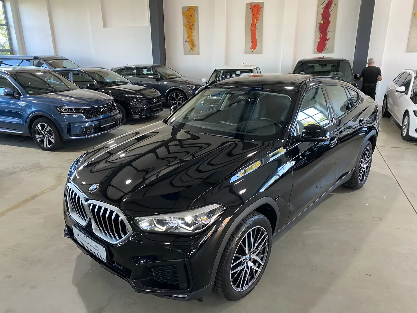 BMW X6 xDrive40i/Pano/20´/ACC/HUD/360/H&K/1.Hd/ Schwarz - 2